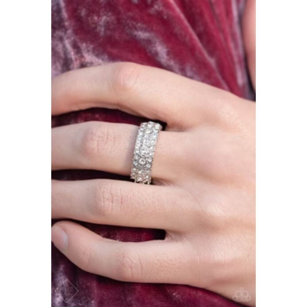 Bling of the Ball White Ring (2)